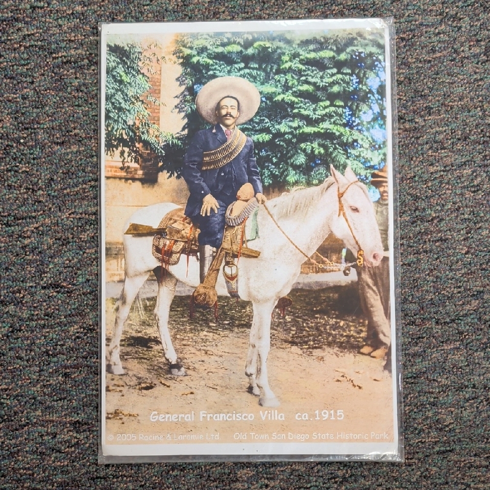 Vintage General Francisco Villa Poster